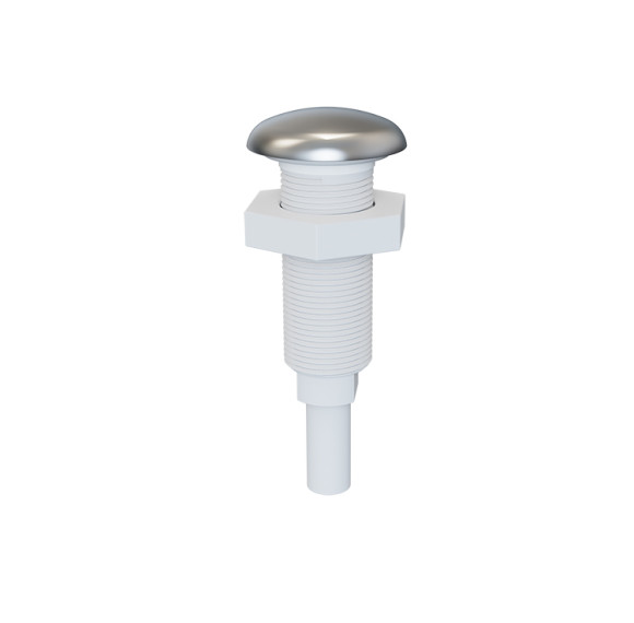 Bathtub Air Jet AJ-001L Wholesale | Chrome-plated ABS front Air Injector for Bathtub | Support OEM and ODM