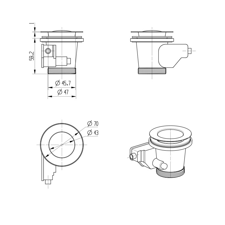 Bathtub Drainers Suppliers