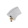 Bathtub Waterfall PB-12  Wholesale| Brass Deck Mounted Stainless Steel Wide Flow Waterfall Faucet for Hydrotherapy | Bulk Sale from Fatory