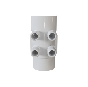 Spa Water Manifold MF2901 | 4 Outlets Compact and Leak-Proof Hot Tub Manifold | Factory Direct Sale