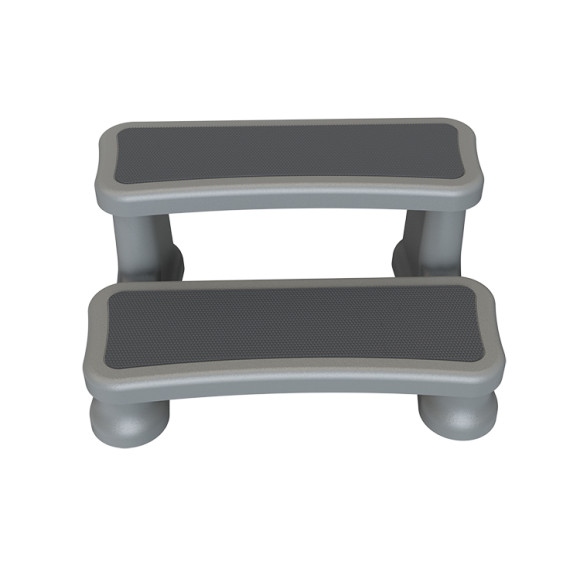 Spa Steps DC018 Bulk Supply | Grey ABS Affordable Hot Tub Ladder  | Top Manufacturer and Supplier