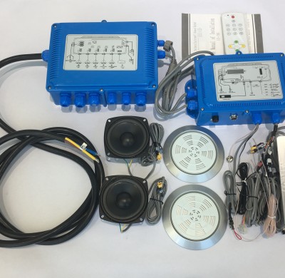 Bathtub Control System PR-209H | Wholesale | Massage Bathtub Controller with Control Panel & Control Box – Manages Water Pump for Whirlpool and Spa Systems