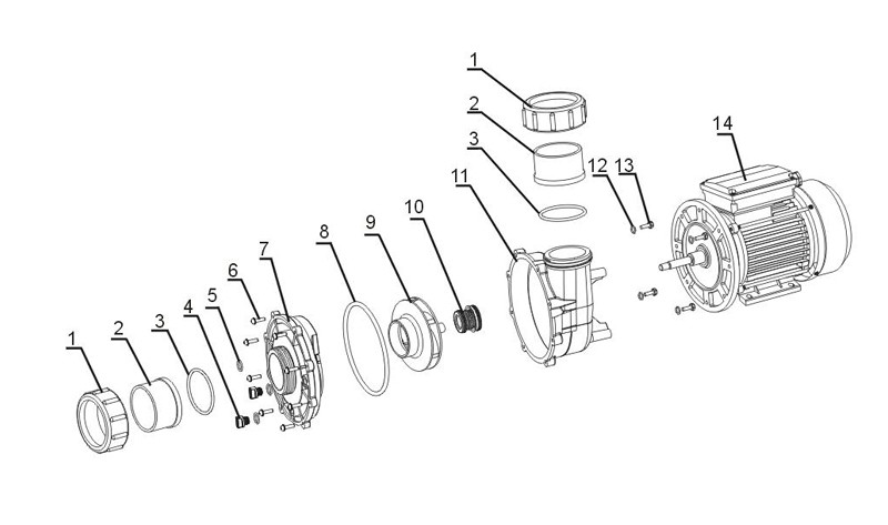 Spa Circulation Pumps Wholesale