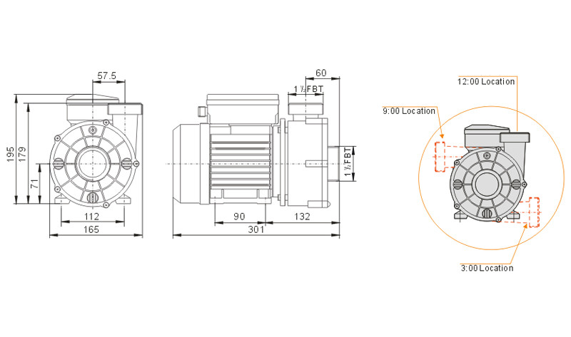 Hot Tub Circulation Pump Wholesale