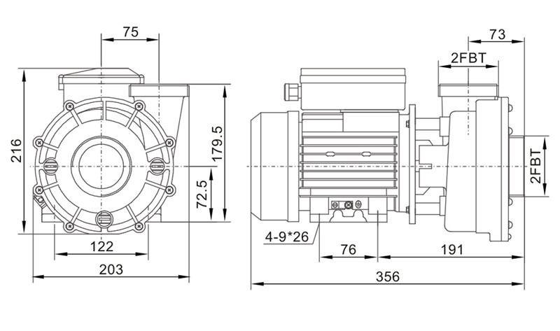 Hot Tub Circulation Pump Wholesale