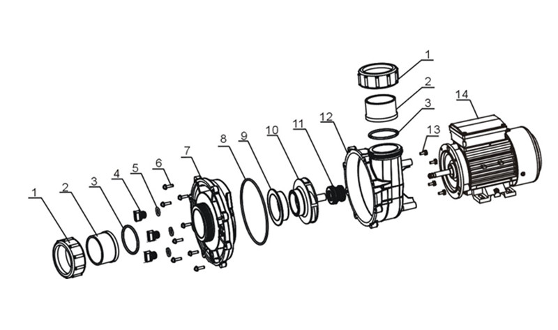 Hot Tub Circulation Pump Wholesale