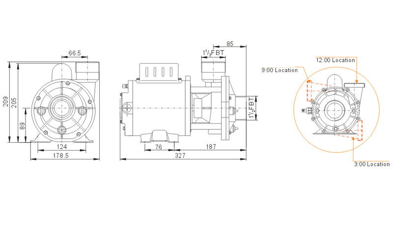 Hot Tub Circulation Pump Wholesale