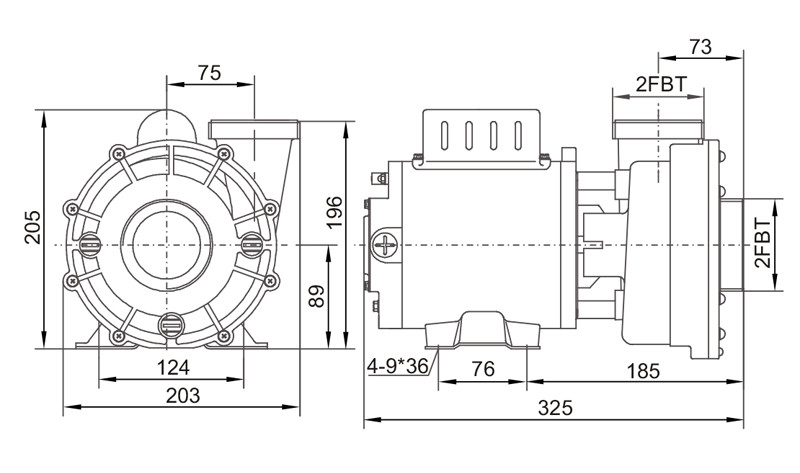 Hot Tub Circulation Pump Wholesale