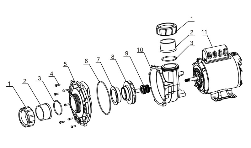 Hot Tub Circulation Pump Wholesale