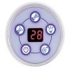 Bathtub Control Panel PR-A006 Wholesale | Round Multi-function Control Panel with Screen for Massage Bathtub | Factory Direct Sale