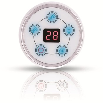 Bathtub Control Panel PR-A006 Wholesale | Round Multi-function Control Panel with Screen for Massage Bathtub | Factory Direct Sale