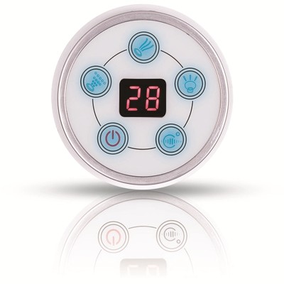 Bathtub Control Panel PR-A006 Wholesale | Round Multi-function Control Panel with Screen for Massage Bathtub | Factory Direct Sale