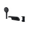 Bathtub Faucet Set LT-1228 | Brass and Stainless Steel Waterfall and Shower Head Faucet Set Manufacturer and Supplier