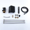 Bathtub Faucet Set LT-1293 | All Black Brass Durable Waterfall and Shower Head for Bath | Support OEM and ODM