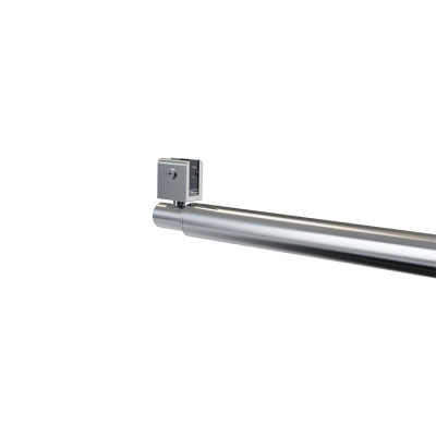 Shower Room In bulk Round Shower Rod LG-001 | Durable Customizable Stainless Steel Shower Glass Support Bar