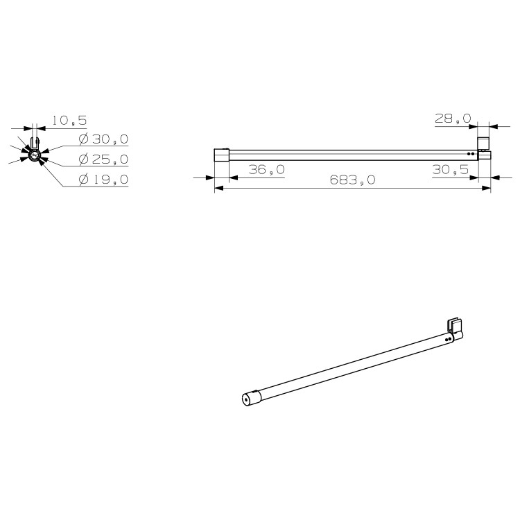 Shower Room Rod Wholesale