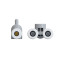 Shower Room Wholesale Shower Pulley HL-610 | Durable Shower Room Glass Door Plastic Roller