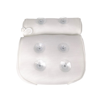 Bathtub Pillow 3D-PW01 | 3D Spacer Mesh Headrest for Hydrotherapy Relaxation | Affordable Purchase from Factory