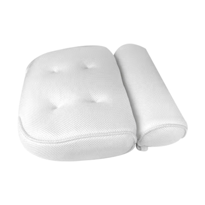 Bathtub Pillow 3D-PW01 Wholesale | 3D Spacer Mesh Headrest for Hydrotherapy Relaxation | Affordable Purchase from Factory
