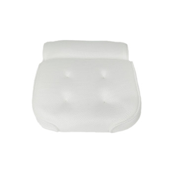 Bathtub Pillow 3D-PW02 | Wholesale White Soft Bathtub Pillow for Head Support