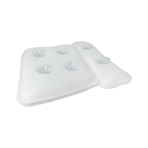 Bathtub Pillow 3D-PW03 | Soft Bathtub Headrest with Suction Cup | Support OEM and ODM