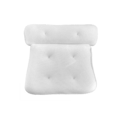 Bathtub Pillow 3D-PW03 Wholesale | Soft Bathtub Headrest with Suction Cup | Support OEM and ODM