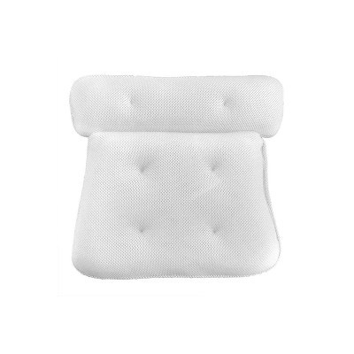 Bathtub Pillow 3D-PW03 | Soft Bathtub Headrest with Suction Cup | Support OEM and ODM