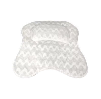Bathtub Pillow 3D-PW04 Wholesale | High Quality Bathtub Headrest Support with Suction Cup | Direct Sale from Factory