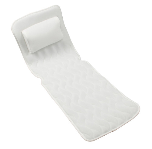 Almohada de bañera 3D-MT al por mayor | Almohada de soporte corporal y colchoneta acolchada antideslizante para bañera | Compatible con OEM y ODM