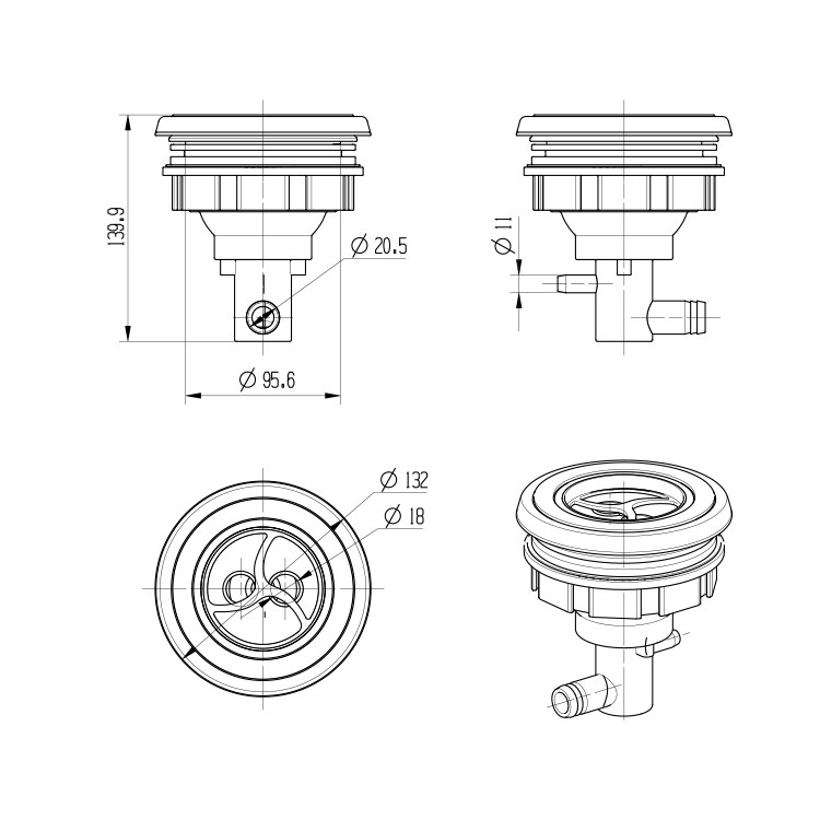 Spa Massage Water Jets Suppliers