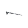 Proveedor mayorista de barras de ducha LG-803 | Barra telescópica de soporte para cristal de ducha, inoxidable