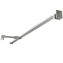 Shower Room Stainless Steel Material Wholesale Shower Rod LG-806 | Customizable length Rod for Shower Room