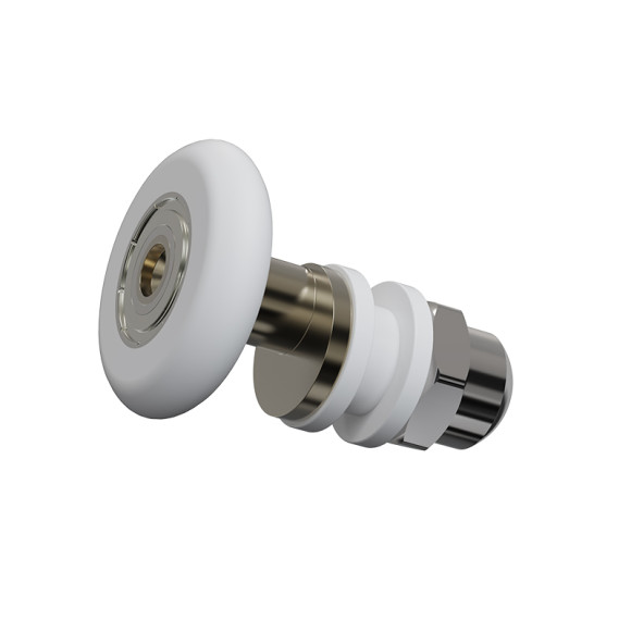 Polea HL-605 para ducha | Polea de plástico resistente a granel para duchas de cristal