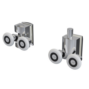 Wholesale Shower Room Pulley HL-618 | Load-bearing Pulley for Shower Glass Doors