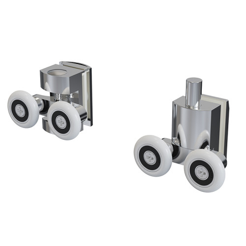 Wholesale Shower Room Pulley HL-618 | Load-bearing Pulley for Shower Glass Doors