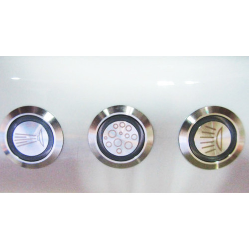 Bathtub Control Panel PR-J01 | Stainless Steel Round Control Panel for Bathtub