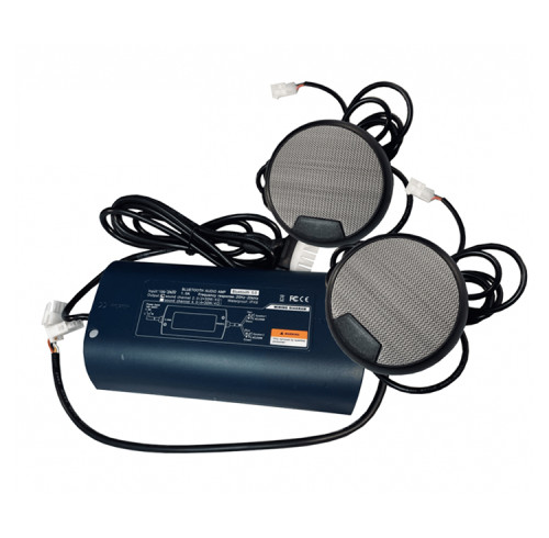 Kit de audio Bluetooth para jacuzzi BT-002 | Venta al por mayor | Kit de audio Bluetooth inalámbrico para spa con 2 altavoces impermeables: integración perfecta de música para bañeras y sistemas de spa modernos