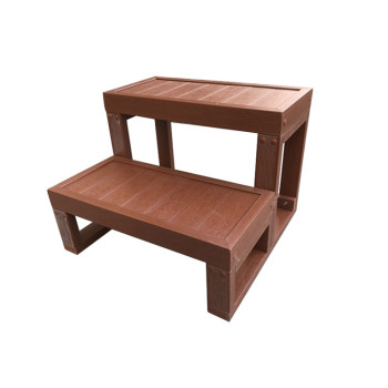 Spa Steps DC019 | Wholesale | Durable PP Hot Tub Stairs for Safe and Easy Access  | Affordable Wholesale and Customization