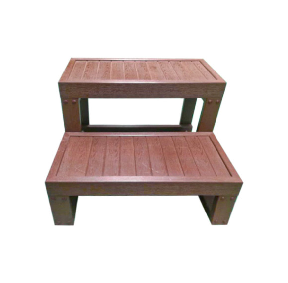 Spa Steps DC019 Wholesale | Hot Tub Plastic Step for Outdoor Hydrotherapy and Swim Spa | DAffordable Wholesale and Customization