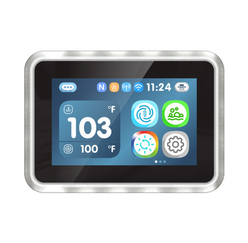 Panel de control de spa PB565 al por mayor | Panel de control táctil inteligente, moderno y elegante para jacuzzis premium | Abastecimiento B2B