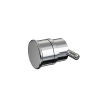 Shower Room Plasitc Shower Handle LS-804 | Wholesale High-quality Chromed Plasitc Shower Handle