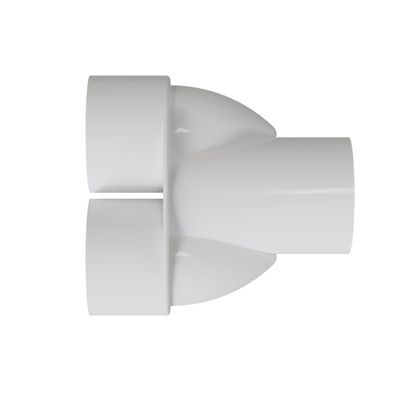 Spa Fitting PC1003 | Wholesale | Y Shape Water Pipe Branch Connector for Hot Tub Water Pipe | B2B Sourcing