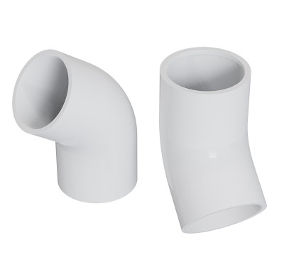 Accesorio para spa PC1016 al por mayor | Codo de 45 grados para tubería de PVC para jacuzzi | Compatible con OEM y ODM