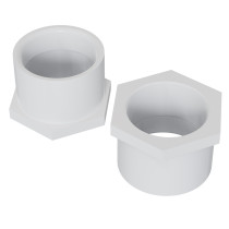 Spa Fitting PC1008 | Wholesale | PVC Reducing Coupling Pipe Fitting for Hot Tub | Support OEM and ODM