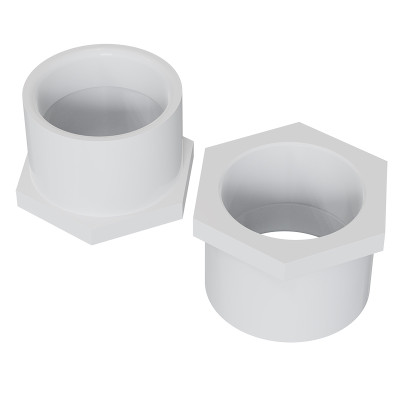 Spa Fitting PC1008 | Wholesale | PVC Reducing Coupling Pipe Fitting for Hot Tub | Support OEM and ODM