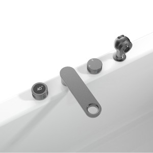 Bathtub Faucet Set LT2204 |  Chrome finished Brass Luxury Faucets for Whirlpool Hydrotherapy | Direct from Factory