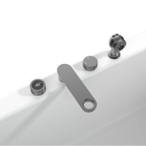 Bathtub Faucet Set LT2204 Wholesale | Chrome finished Brass Luxury Faucets for Hot Tub Whirlpool Hydrotherapy | Direct Sale from Factory