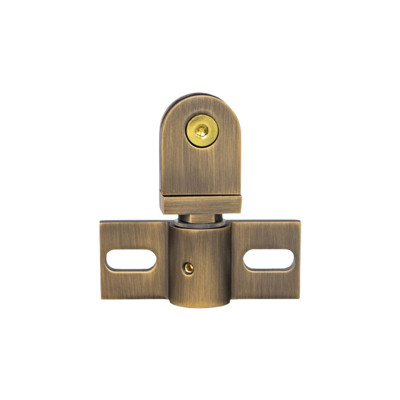 Wholesale Shower Room Hinge ZZ-02LB | Modern Brushed Bronze Hinge for Windows and Doors