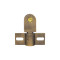 Wholesale Shower Room Hinge ZZ-02LB | Modern Brushed Bronze Hinge for Windows and Doors