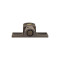 Wholesale Shower Room Hinge ZZ-02LB | Modern Brushed Bronze Hinge for Windows and Doors